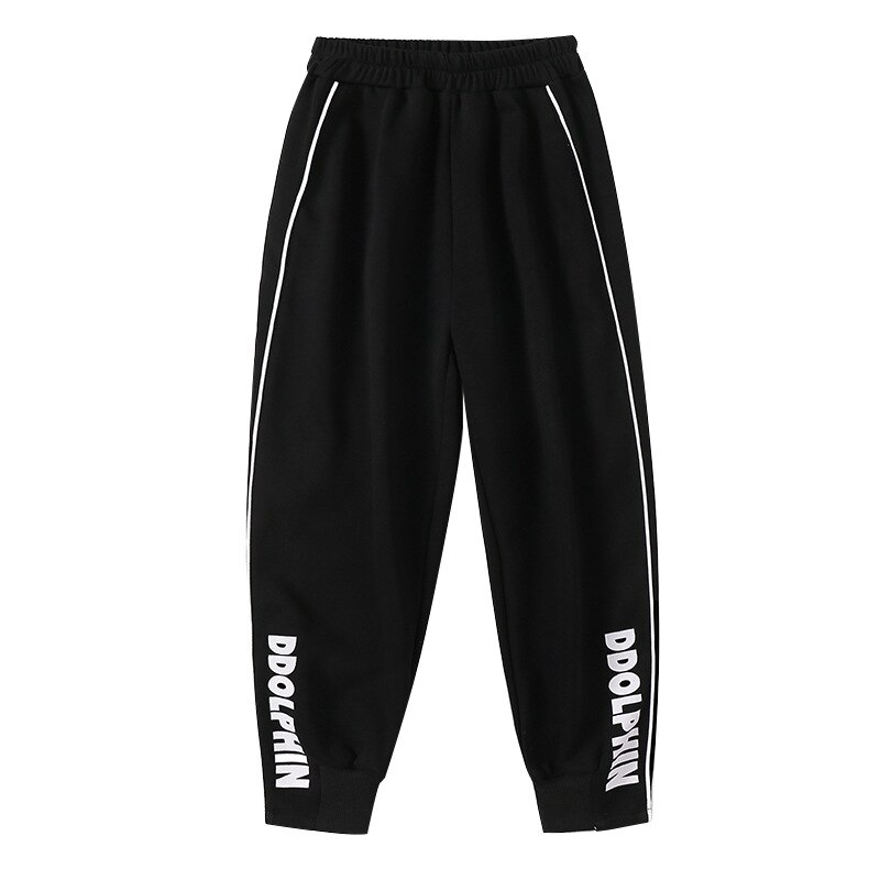 Pantalones de cintura elástica para niñas, ropa deportiva informal para chicas adolescentes de 5 a 14 años, , primavera y otoño