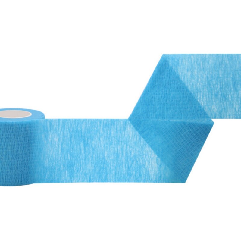 Reine Farbe Selbst-Klebstoff Bandage Sport Band Elastische Bandage wickeln Sport Knie Schutz 5cm x 4,5 m Elastische Klebstoff wickeln Band