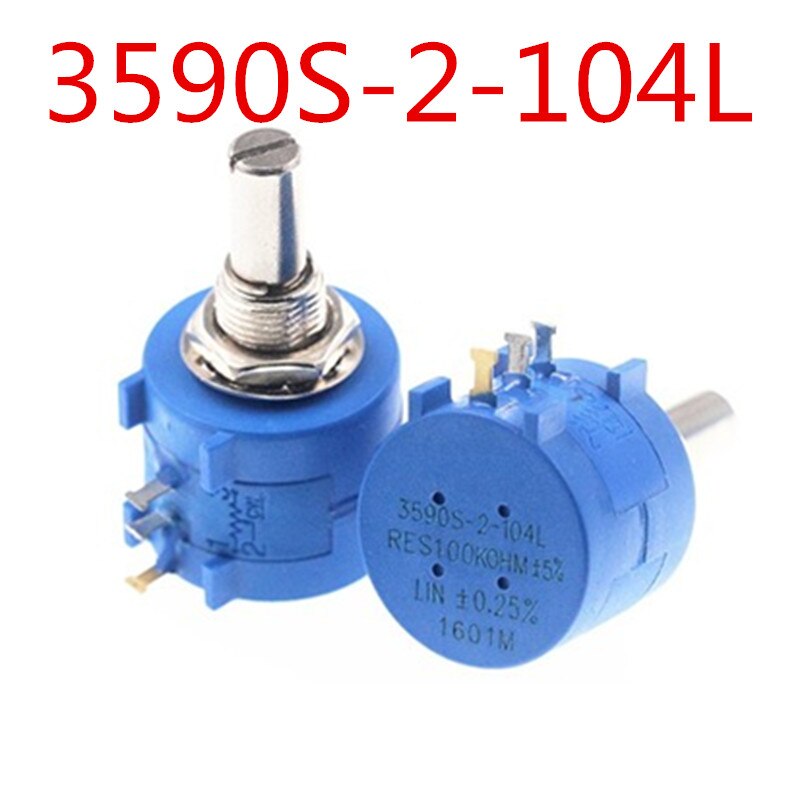 3590S series potentiometer 3590S-2-103L 500 1K 2K 5K 10K 20K 50K 100K ohm 3590S 101 102 103 104 201 202 203 501 502 503