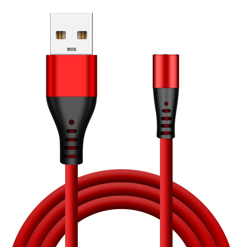 1 Meter Silicone Magnetic USB Cable Charger Fast Charging Magnet Charge Wire Cord For IPhone Android TXTB1: 04