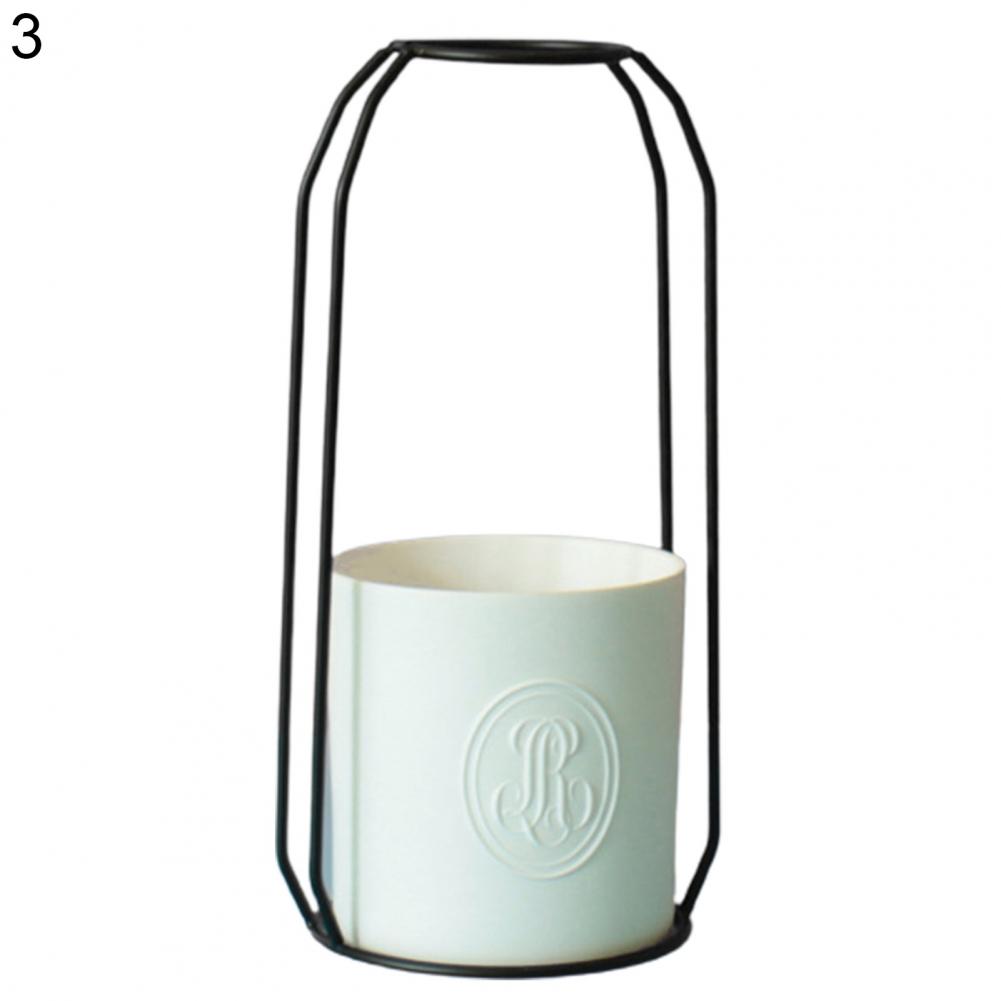 Glass Vase	Hydroponics Terrarium Portable Reusable Glass Air Plant Terrariums Propogation Station Home Decor: Black  3