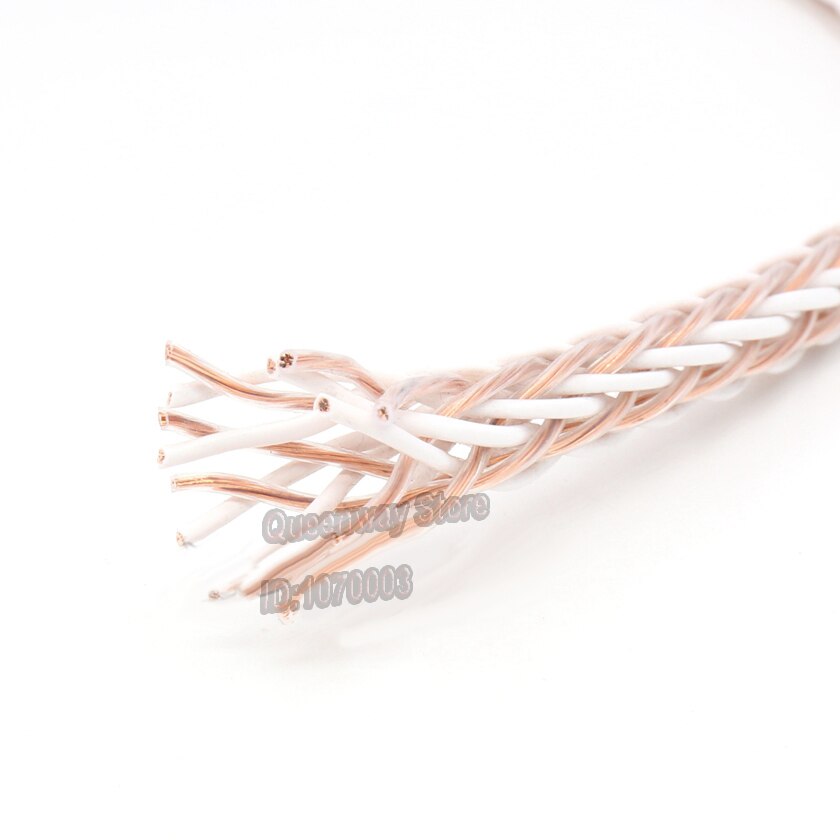 HiFi hi-end hiend 8TC HIFI single crystal copper AV main speaker cable HIFI speaker cable