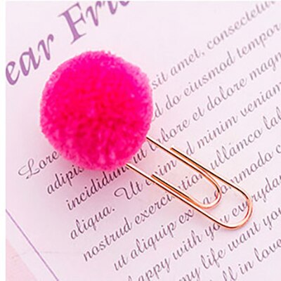 Kreatywne kolorowe spinacze robić papieru spinacze robić papieru DIY mini Kawaii notesik spinacze dla dzieci biuro szkolne: niebieski