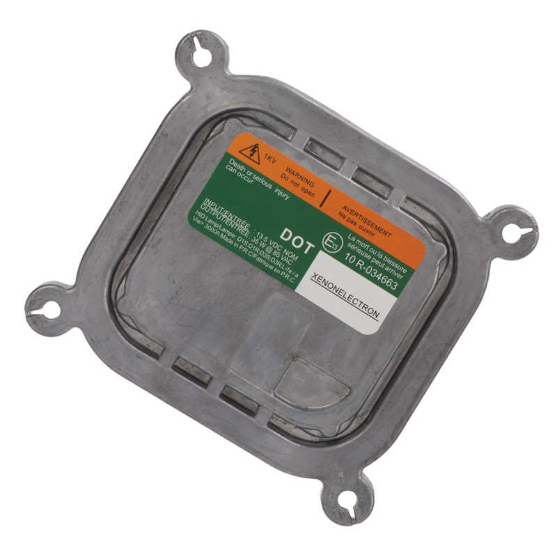 Headlight Control Module 8A5Z13C170A Short Circuit Protection Metal 250±10Hz D1S HID Ballast for Car