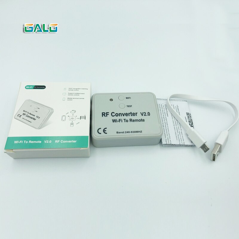 Universal Wifi Switch 240~930mhz remote control bridge WIFI to remote RF converter for garage gate opener