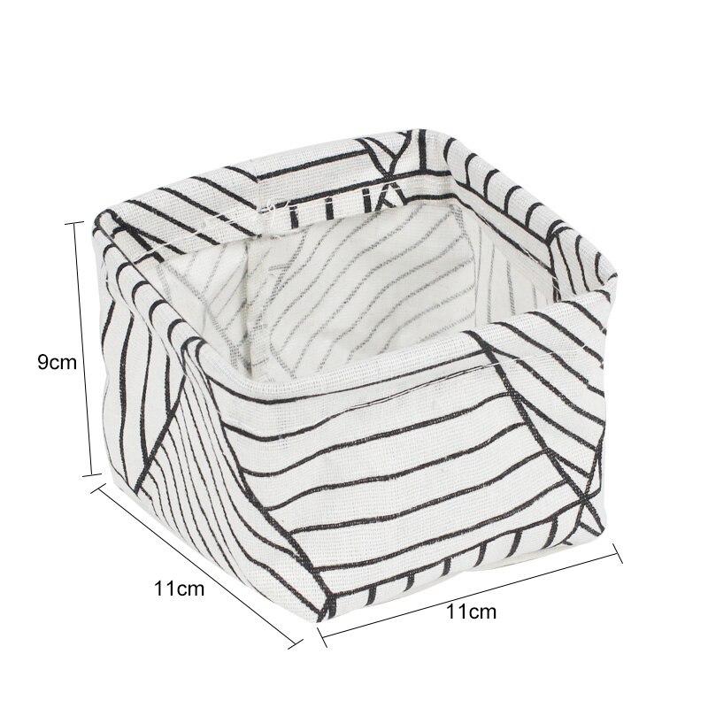 Waterdichte opbergmand voor op het bureau, speelgoed, diverse opbergdozen, cosmetica, ondergoed, organizer voor het opbergen van kantoorbenodigdheden.: Klein -1