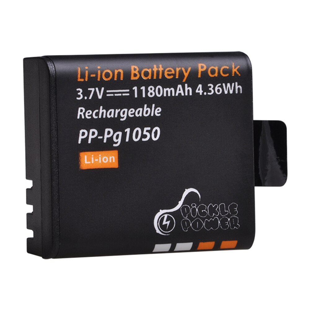 Batería y cargador PG1050 de 1180mAh para SJCAM, SJ4000, WiFi, SJ5000, WiFi Plus, M10, SJ5000 plus, SJ6000, SJ7000: 1 Battery