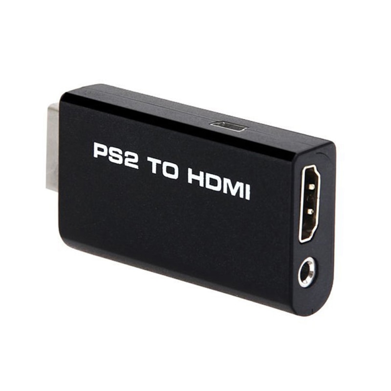 HDV-G300 PS2 do HDMI 480i/480p/576i audio wideo przetwornik adapter z 3.5mm audio wyjście obsługuje Wszystko PS2 wyświetlacz tryby