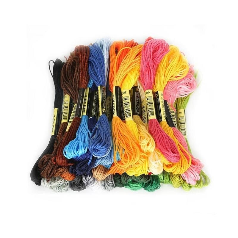 50 Vergelijkbare Dmc Kruissteek Katoen Borduurgaren Floss Naaien Strengen Craft Eco Katoenen Borduurgaren