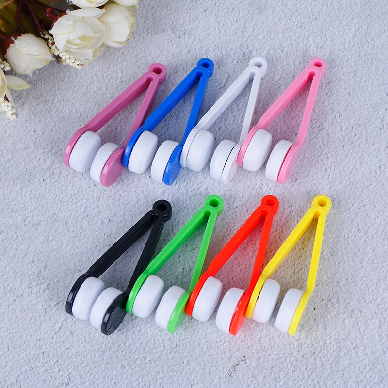 Sun Glasses Glass Cleaner Cleaning Limpiador Brochas Spectacles Clean Brush Tool Mini Eyeglass Sunglasses Cleaner