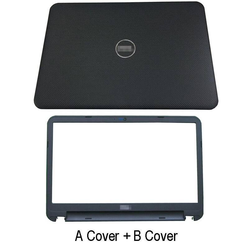 Laptop Lcd Back Cover Voor Dell Inspiron 15R 5521 3521 5535 5537 Voorkant Palmrest Bottom Case Lcd Scharnier zwart 0Xtfgd: AB Cover