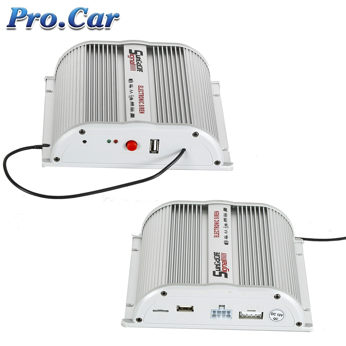 Police Siren Car MIC Speaker System 18 Sound Loud for Car Warning Alarm Police Fire Siren Horn,car amplifier Bluetooth Function