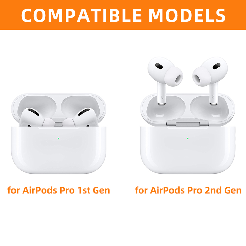 KUTOU Erinnerung Schaum-Ohrstöpsel für Airpods Profi 1. und 2. Generation, kabellose Bluetooth-Kopfhörer, Silikon-Ohrstöpsel, Pads, Abdeckungen, Kappen, Ohrpolster