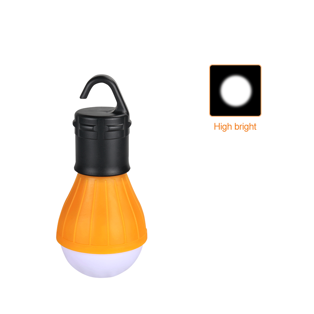 Bärbar nödcampingtält mjukt ljus utomhus hängande lyktor glödlampa fiske vit färg lykta vandring energibesparande lampa