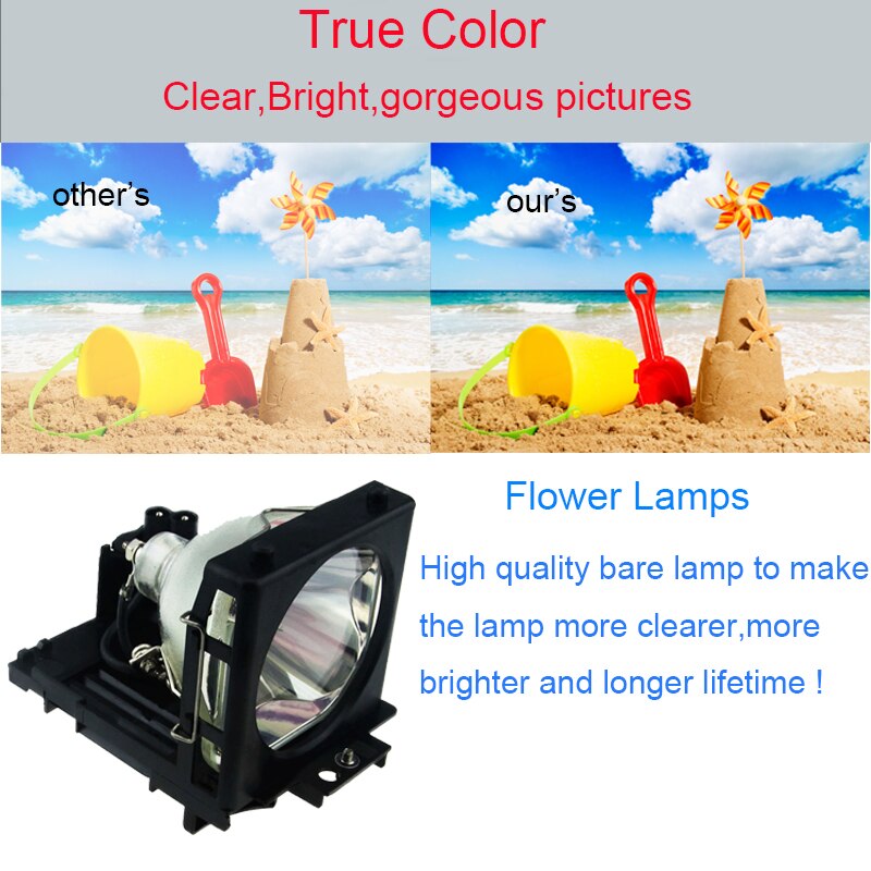 Projector Replacement Lamp -DT00665 for HITACHI PJ-TX100,HD-PJ52,PJ-TX100W,PJ-TX200,PJ-TX200W,PJ-TX300 Projectors