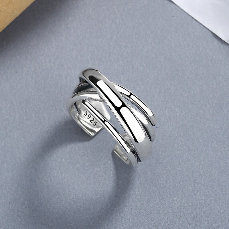 Persoonlijkheid Gothic Vintage Kettingen Ringen Voor Vrouwen Bridal Wedding Engagement Punk Verstelbare Antieke Ringen Rock Sieraden