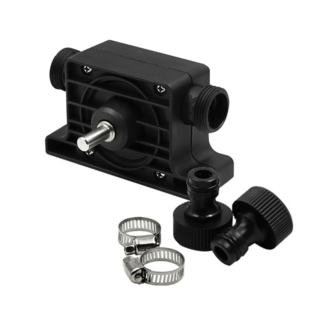 Selvansugende big flow transfer mini pumper elektrisk borepumpe hånd olie væske vand bærbart værktøj