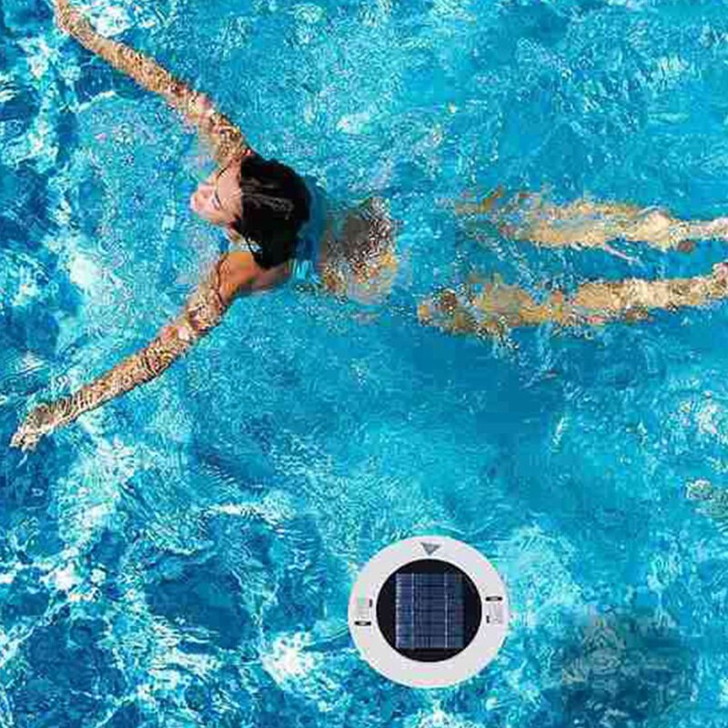 Solar Pool Ionizer,Copper Silver Ion Swimming Pool Purifier Water Purifier,Mini Pool Ionizer for Outdoor Tubs