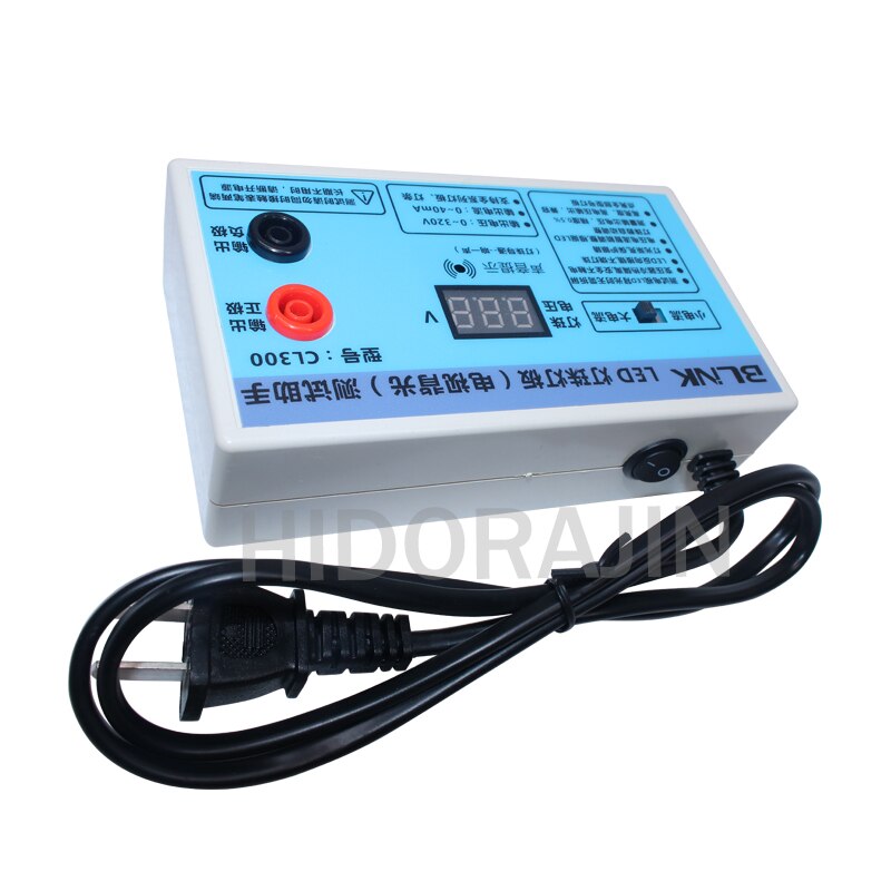 Led tester 0-320v utgang led tv bakgrunnsbelysning tester flerbruks med lys bakgrunnsbelysning