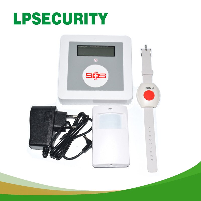 LPSECURITY Smart Home Security Wireless APP Remote Control GSM Alarm System SOS Panic Button SMS Alarm Elderly Care Panel Kit