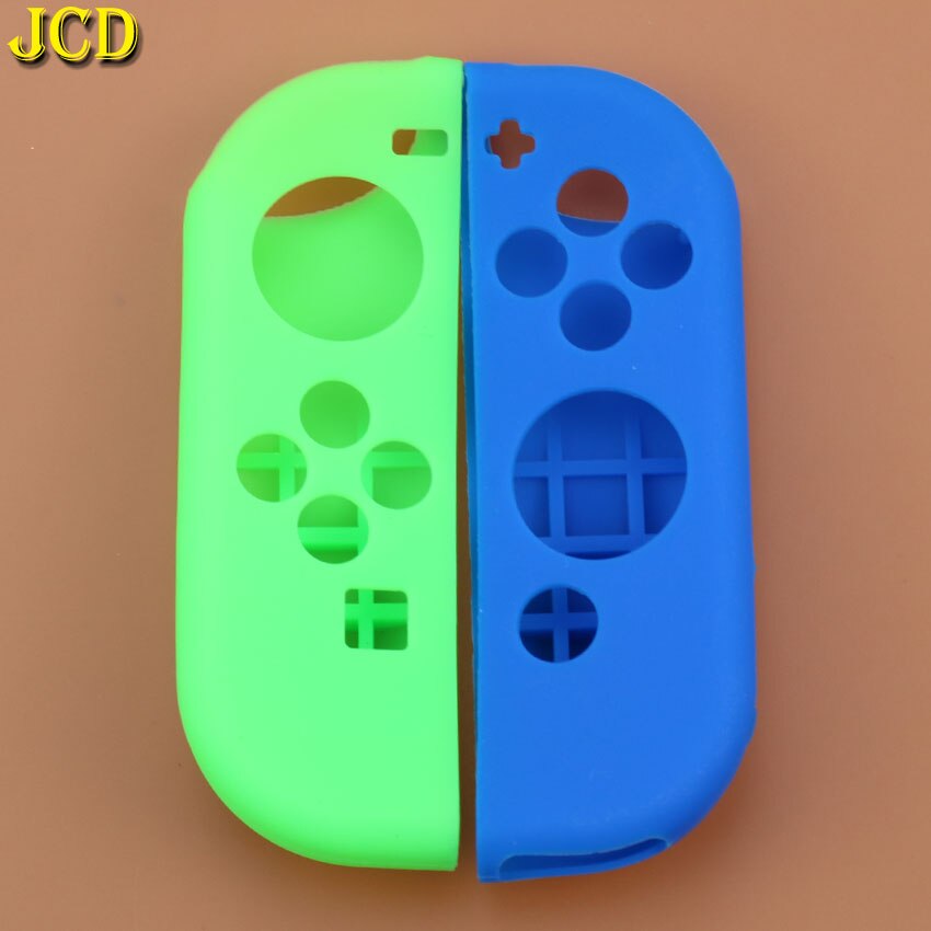 JCD della Gomma di Silicone Copertura Della Cassa Della Pelle Per Nintend Interruttore Gioia Con Controller Per NS Interruttore NX JoyCon Grip