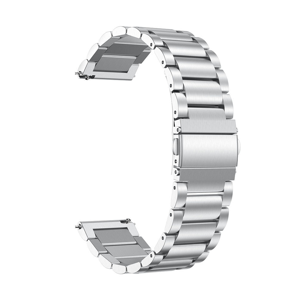 Metal urremme til garmin venu garminmove 3 garminactive s vivoactive 4 4s bånds rem rustfrit stål armbånd 18mm 20mm 22mm