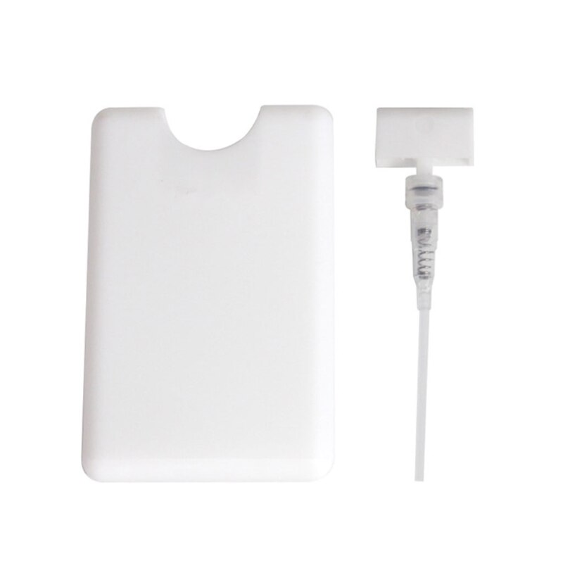 Card Shape Perfume Spray Refillable Empty Bottle Flat Type Fine Mist Atomizer 667D: W