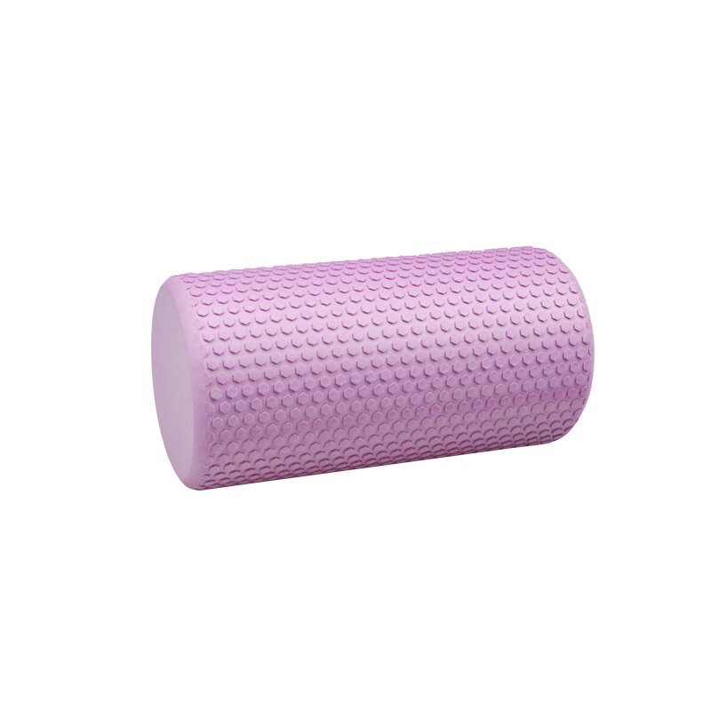 30/45/60CM Yoga Foam Roller High-density EVA Muscle Roller Self Massage Tool for Gym Pilates Yoga Fitness Gym Equipment: Purple 30CM