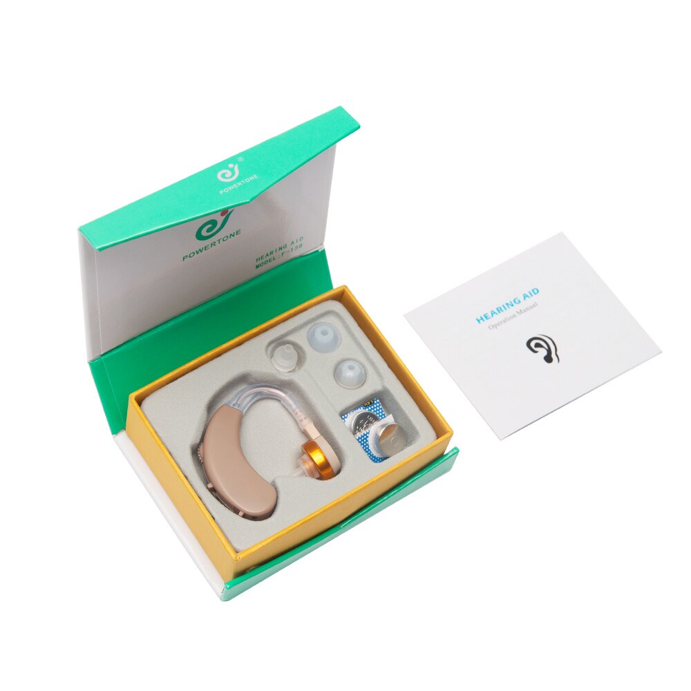 2 stk. axon f -138 bag øret stil høreapparat lyd stemme forstærker høreapparater til øre lytte assistance ørepleje værktøj