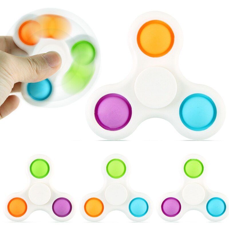 Neueste Anti-betonen-zappeln Spinner Spielzeug Einfache Grübchen Spielzeug Druckabbau Bord Regler Pädagogisches Spielzeug Anti betonen