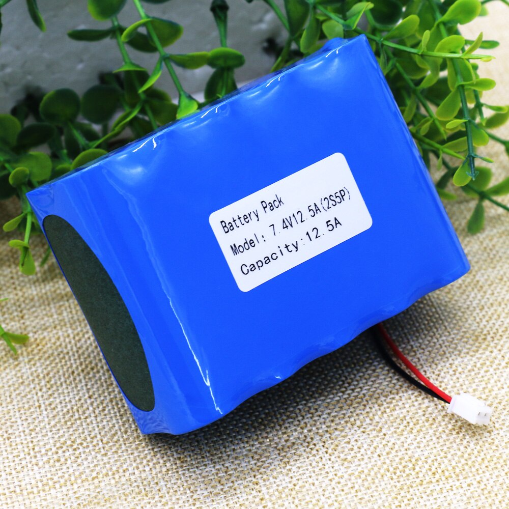 KLUOSI 2S5P Li-Ion Akku 7,4 V 8,4 V 12500 MAh Batterie Pack 18650 Batterie + BMS Akku für Fahrrad /CCTV/Kamera