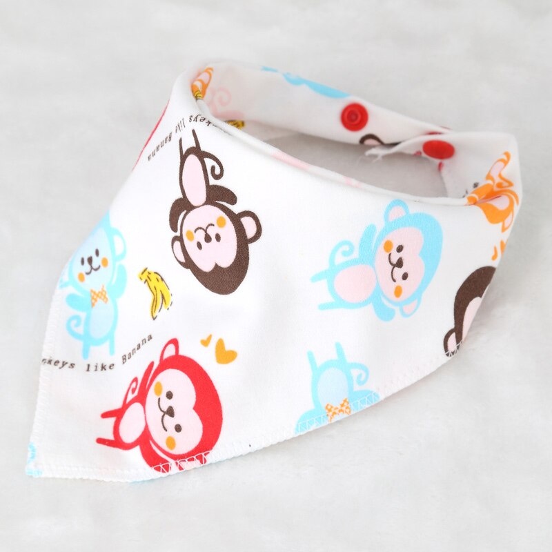 Katoen Pasgeboren Baby Slabbetjes Leuke Feeding Bib Baby Verpleging Bandana Burp Doek Voor Meisjes En Jongens Double Side Baby Sjaal