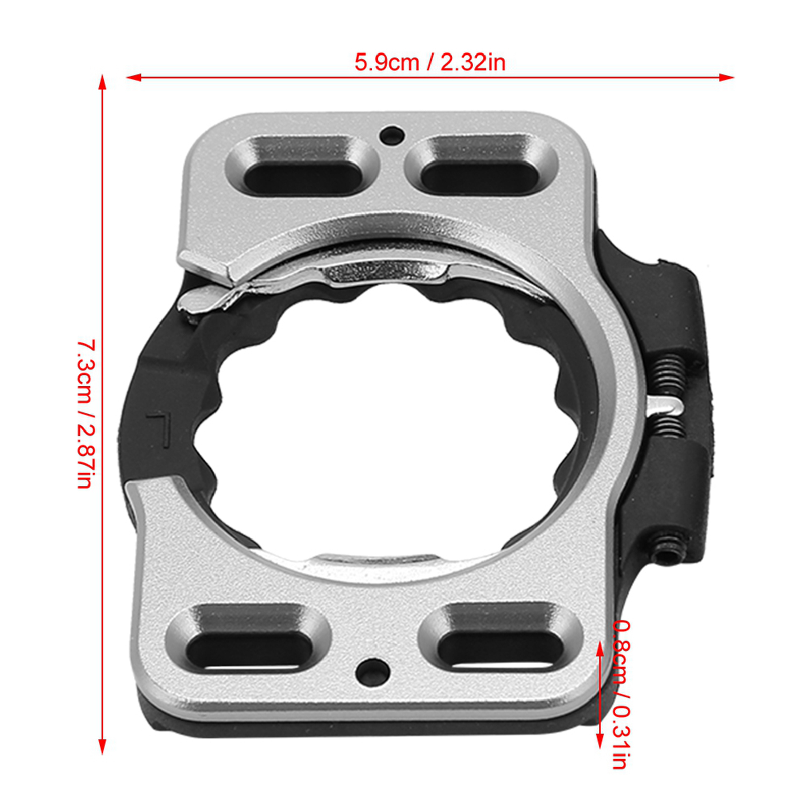 Adaptador de cubierta de calas para zapatillas de ciclismo, convertidor de liberación rápida para SpeedPlay Zero, 1 par