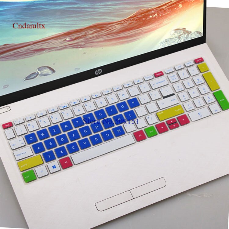 Dla HP Pavilion 15-dw serii 15-dw0008ne 15-dw0054 15-dw0035cl 15-dw0054nl dw0807nz 15 15.6 cal osłona na klawiaturę laptopa Protector: Color 2