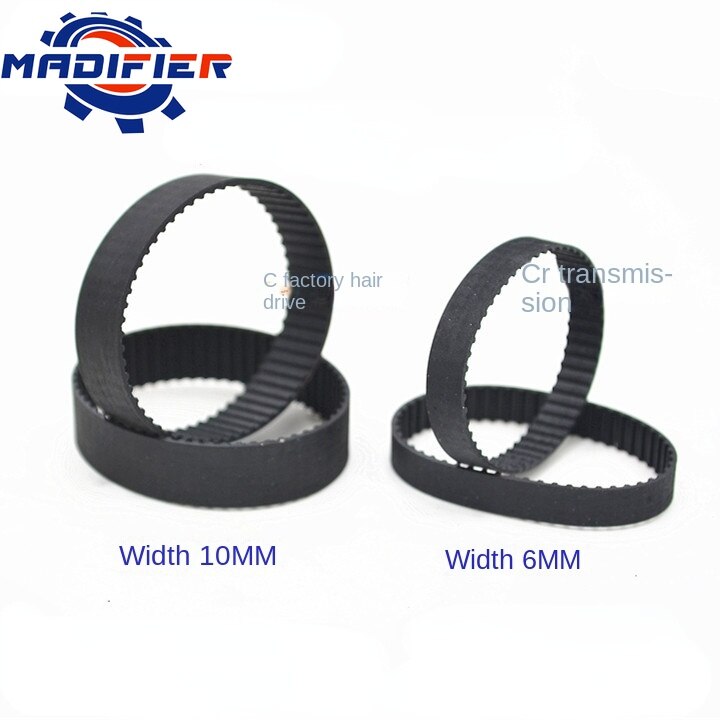 GKTOOLS 3D printer MXL closed loop rubber belt width 6/10mm length 292/297/298/302/304/312/317/320mm