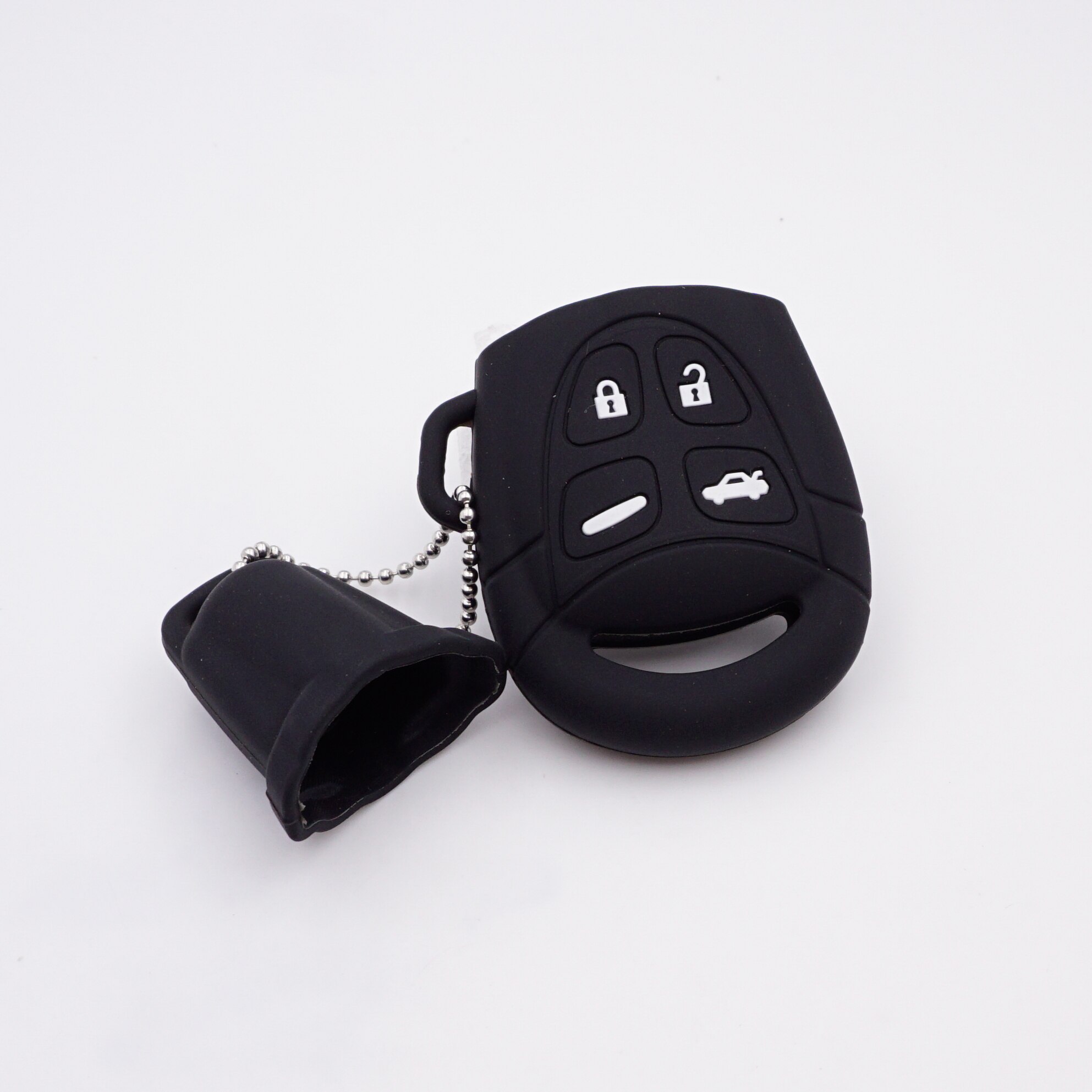 Nuovo Guscio In Silicone Per Telecomando Con 4 Pulsanti Per Saab 9 3 9 5 03 15~p116596132