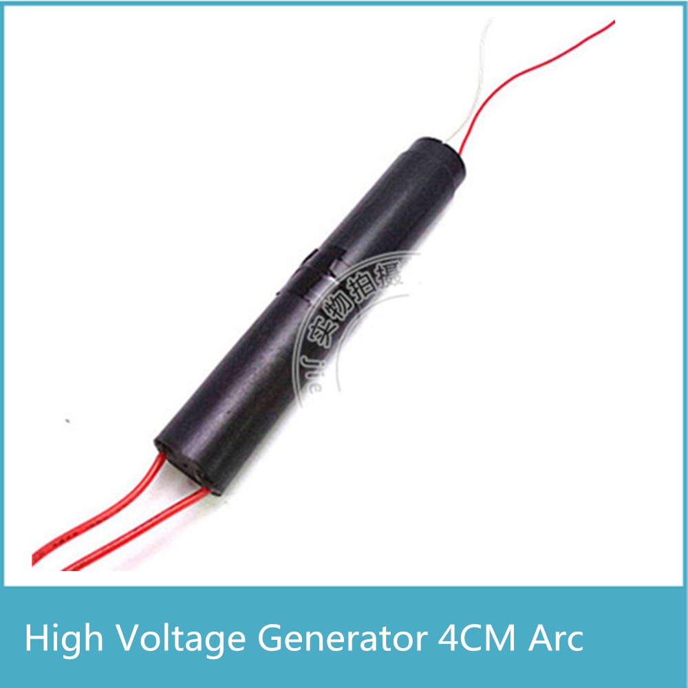 4 cm Voltage Arc 800KV Hoogspanning Generator Pull Arc voor 1 Minuten, kleine Ultradunne Puls DC Hoogspanning Module