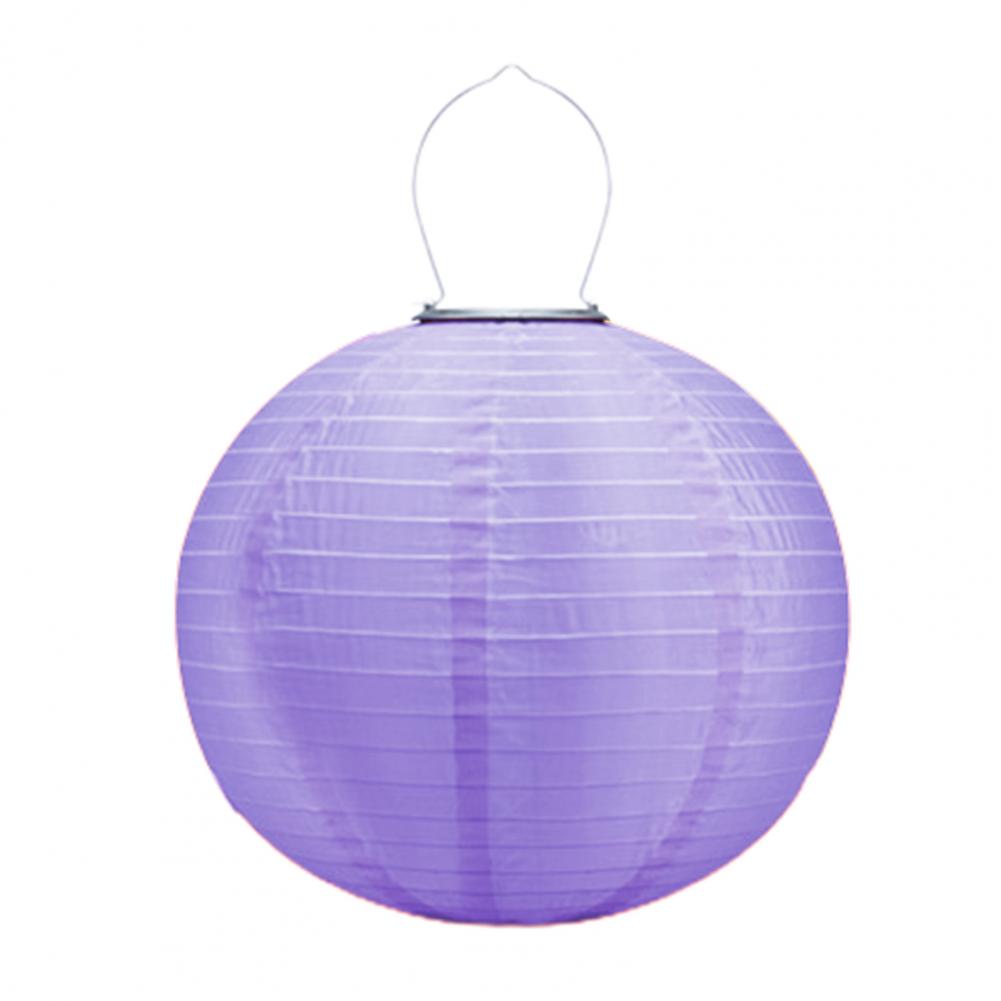 30cm Solar Chinese Style Lantern Hanging Lamp IP44 Waterproof Automatic Charging Outdoor Solar Lantern LED Garden Decor Light: black