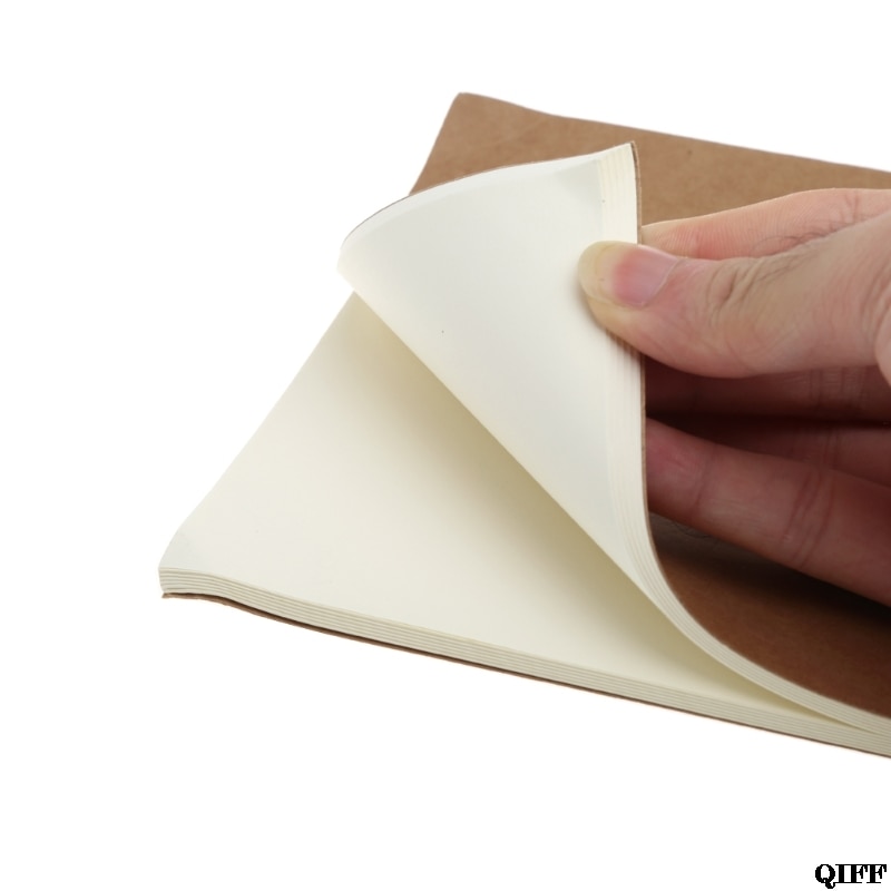 Vintage Retro Kraft Paper Notebook Blank Notepad Book Journal Notebook Diary APR29