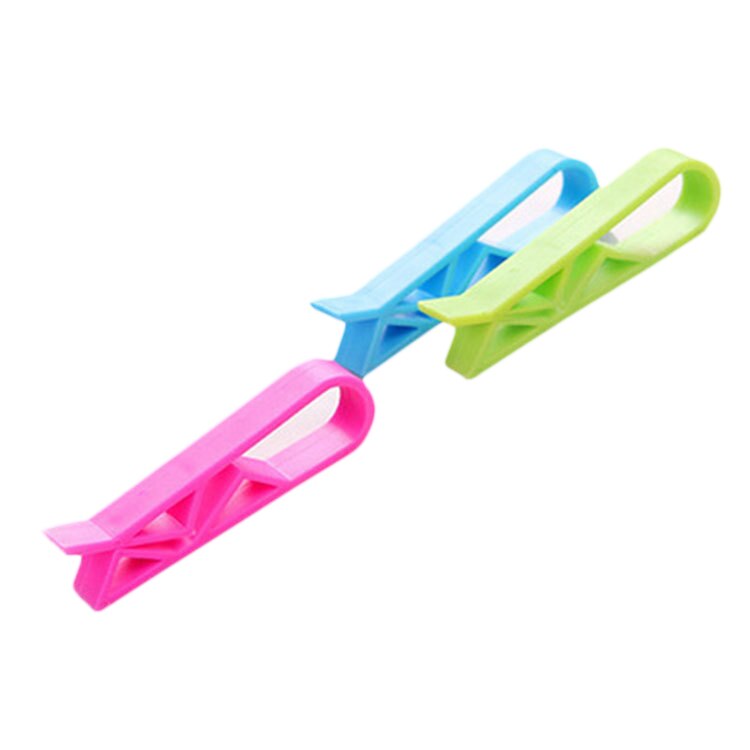 2Pcs Plastic Trash Can Clip Trash Holders Clip Waste Bin Fixed Junk Edge Clip Household Lock Slip-Proof Separator Garbage Bag