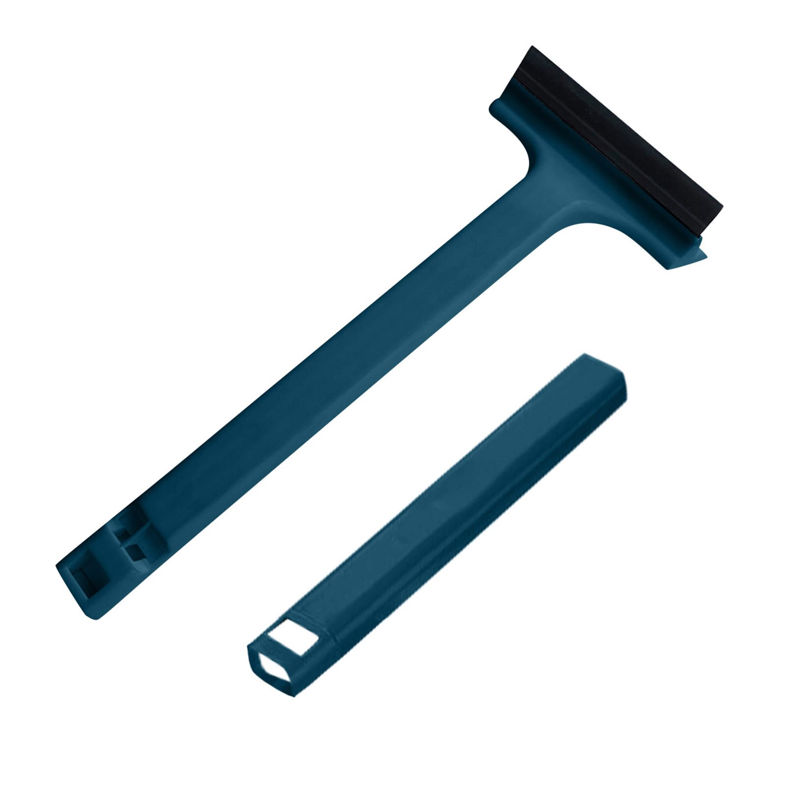 Car Ice Scraper Windshield Ice Breaker Quick Clean Glass Brush Snow Remover Auto Window Snow Brush Shovel QP2: dark blue