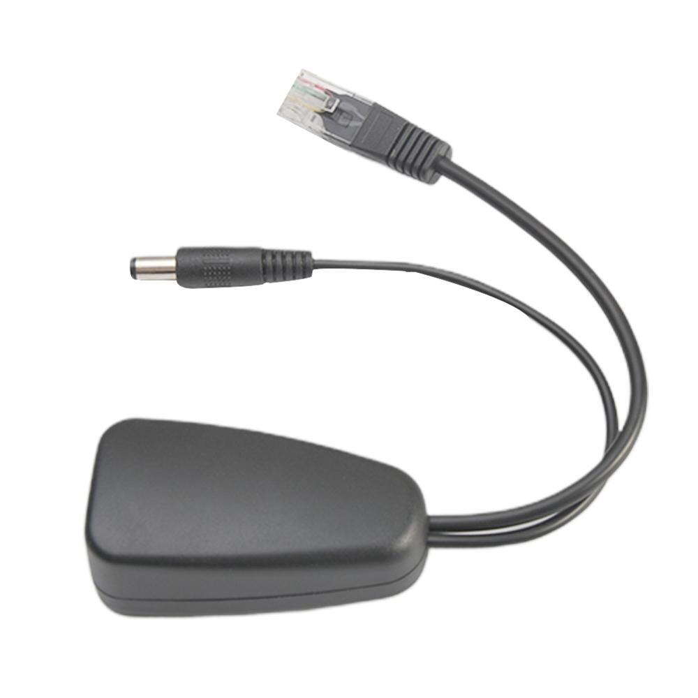 Splitter 2A Anti-interference Durable Cable Non-standard For Android Tablets Ethernet Active 24V To 12V Power Over Portable