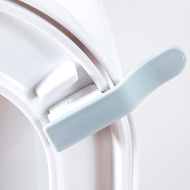 Creatieve Draagbare Toiletten Deksel Handvat Uncovery Flip Deksel Wc Cover Home Wc Accessoire Niet Vuile Handen 1PC