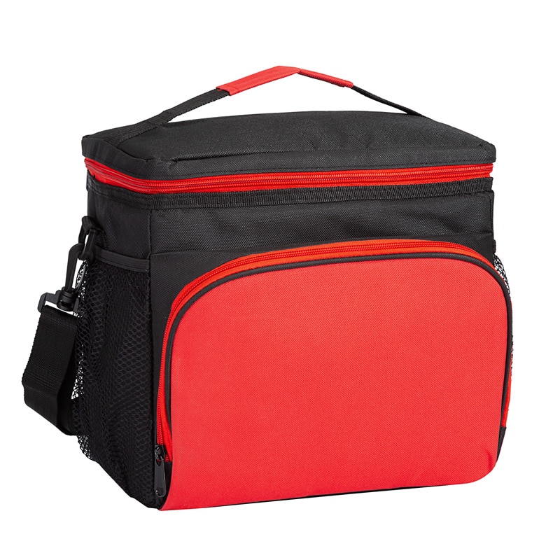 Heopono Mode Fitness Bpa Gratis Voedsel Veilig Lekvrij Geïsoleerde Thermische Koeltas Grote Koele Lunchbox Tas Voor Volwassenen: Rood