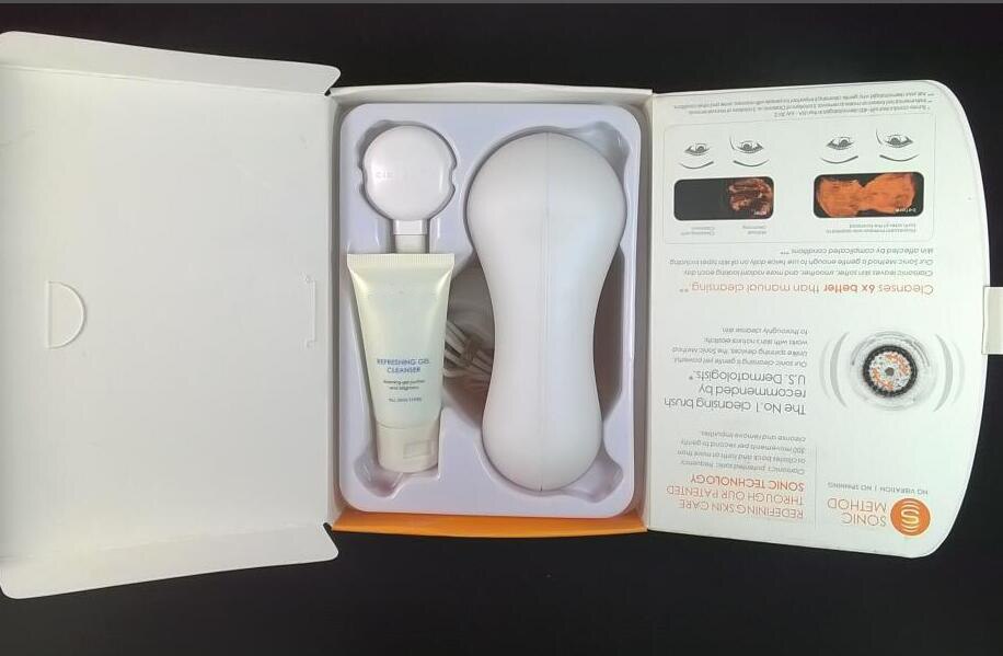 Makeup Mia Facial Sonic Skin Cleansing System Sonic Skin Care Cleansing Device Facial Sonic Cleansing 4 Color Pick