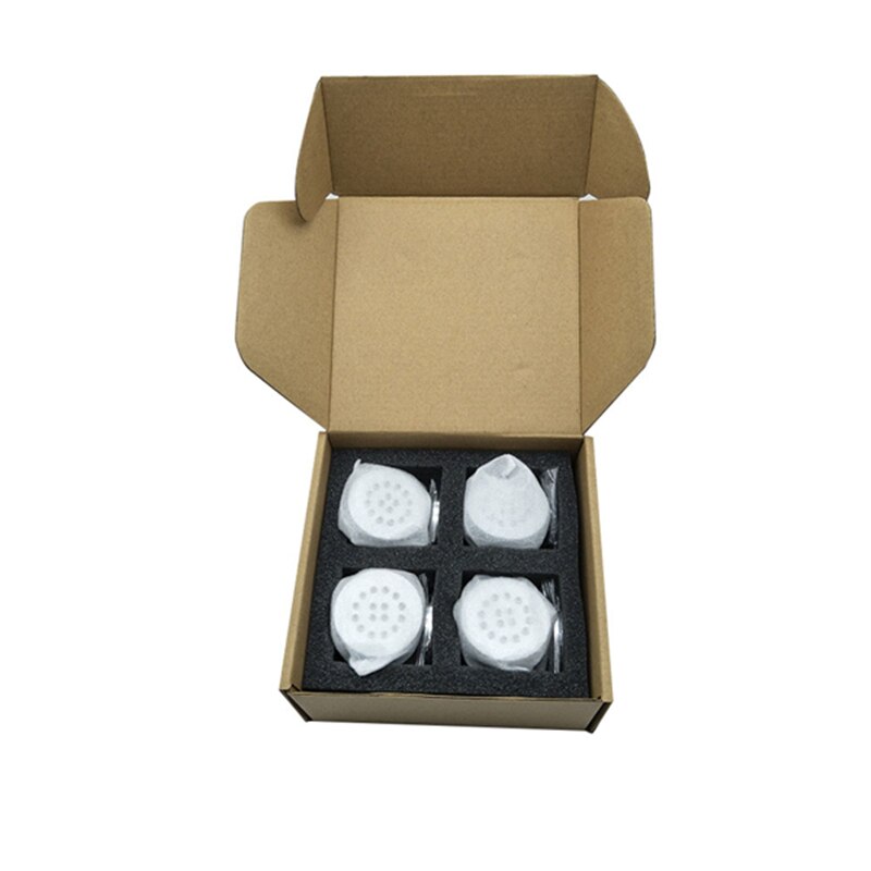 Hongdec 4 stks Messing ronde douche Body Jet Massage Spa Vast Gemonteerde Sproeier SET Chrome