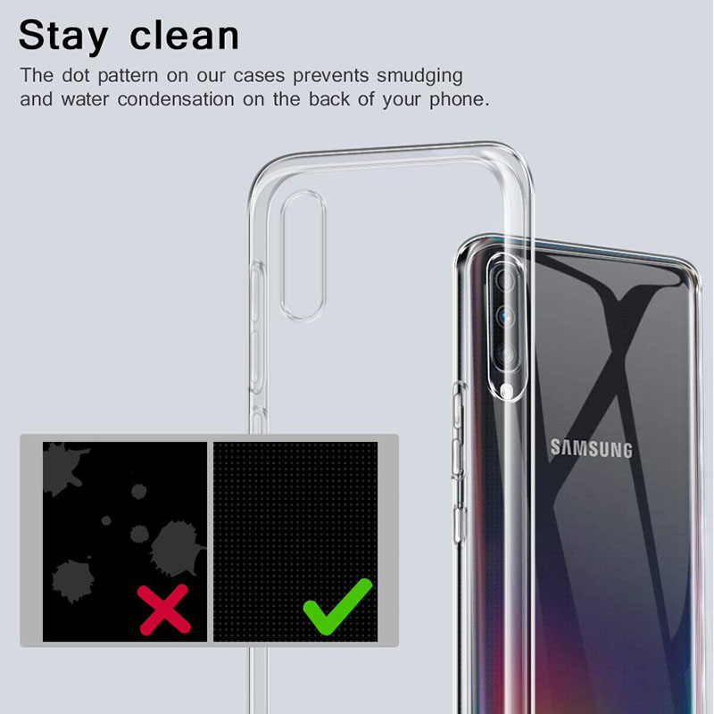 Telefoon Gevallen Voor Samsung Galaxy A50 SM-A505G A70 Back Covers Soft Tpu Ultra Dunne Transparante SamsungA50 GalaxyA70