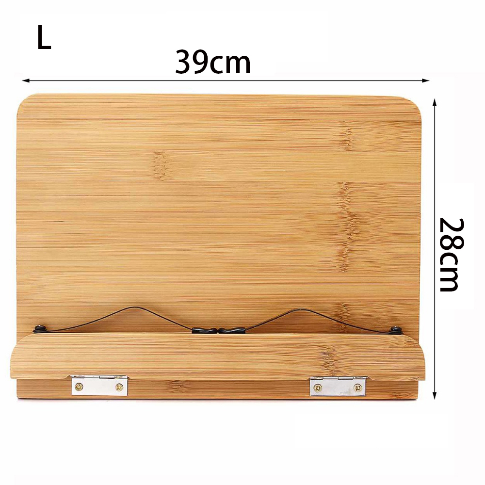 Draagbare Verstelbare Boekenhouder Lade En Pagina Paperclips-Kookboek Lezen Bureau Stevige Standaard Voor Boeken Lichtgewicht Boekenstandaard: Grey