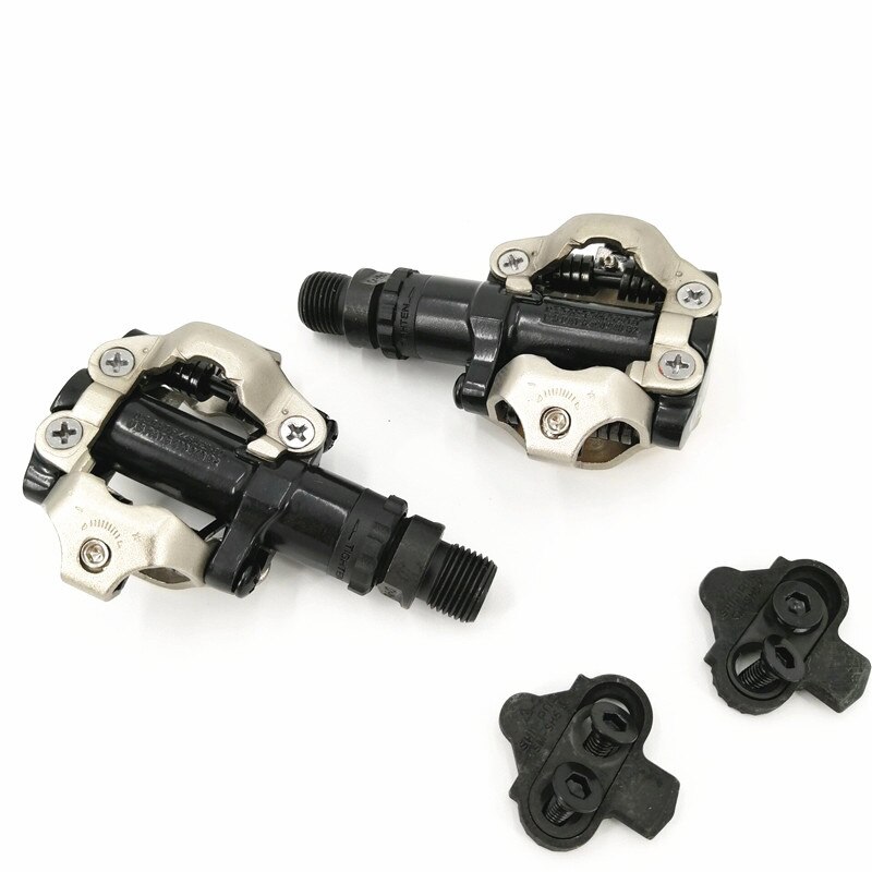 Pedales originales SPD M520, Pedal de bloqueo automático, PD-M520 de rodamiento con abrazadera, accesorios de bicicleta de montaña y de carretera