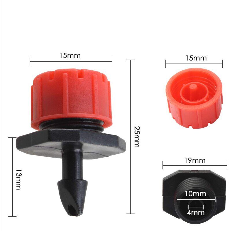 Adjustable Irrigation Sprinkler Watering Drip Irrigation System Emitters Dripper Agricultural Lawn Garden Supplies Kit